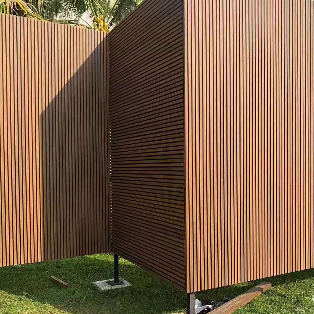 Exterior Wall hdf Cladding Tiles Wood Look Vinyl Siding Synthetic Wood Composite Ceiling Panel Cladding Panels Exterior Wall