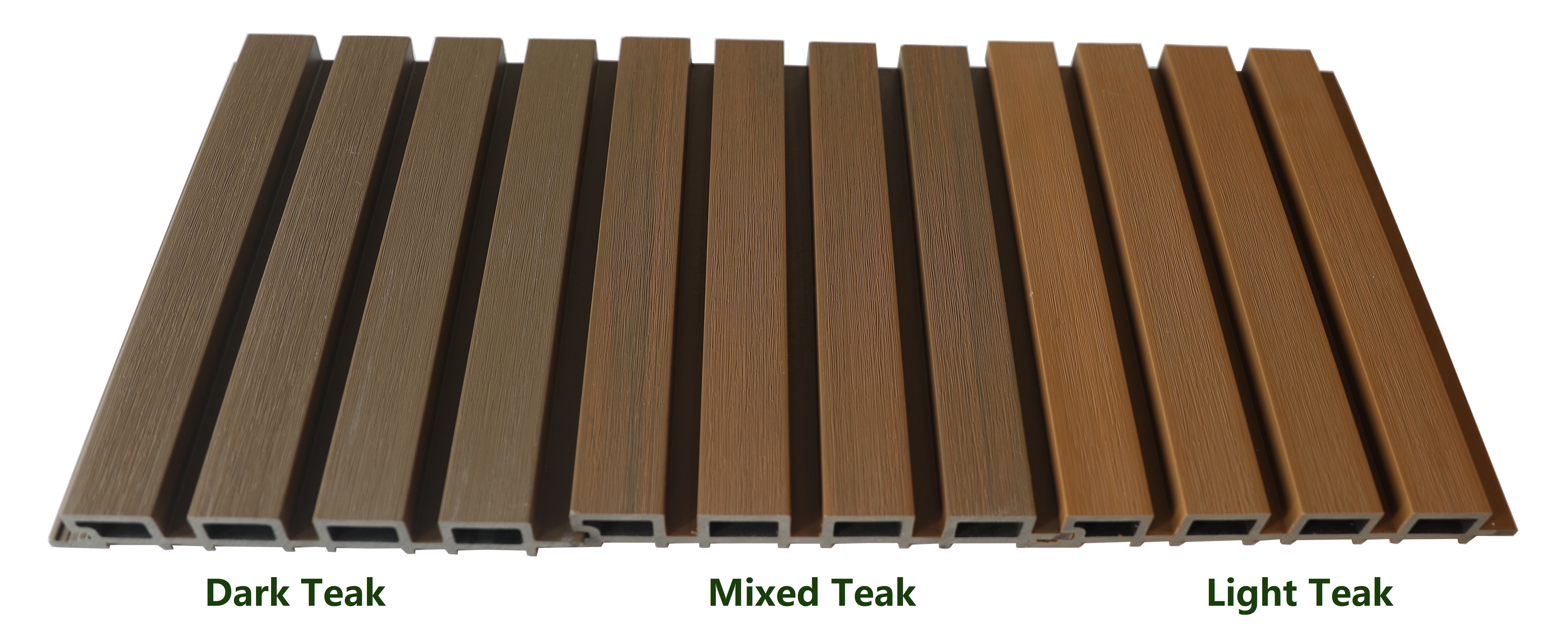 Outdoor 219*26 mm WPC PVC Decorative Wood Alternatives Interior Wall Covering Plastic Cladding Exterior Wood Wall Panels