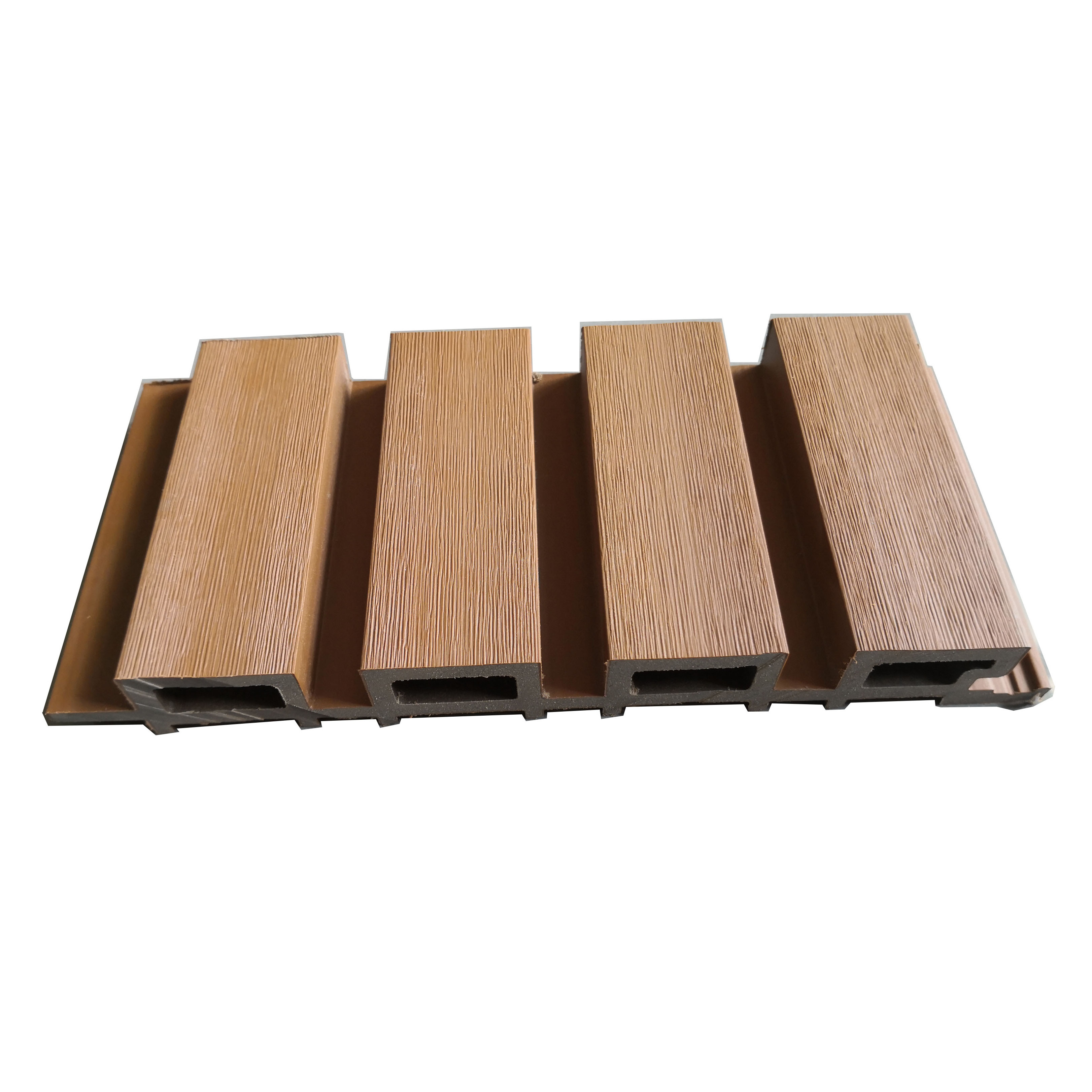 219*26 Waterproof Wood Facade Co-extrusion Exterior Wall Cladding WPC Great Panels Decorative Wood Plastic Composite Wall Board