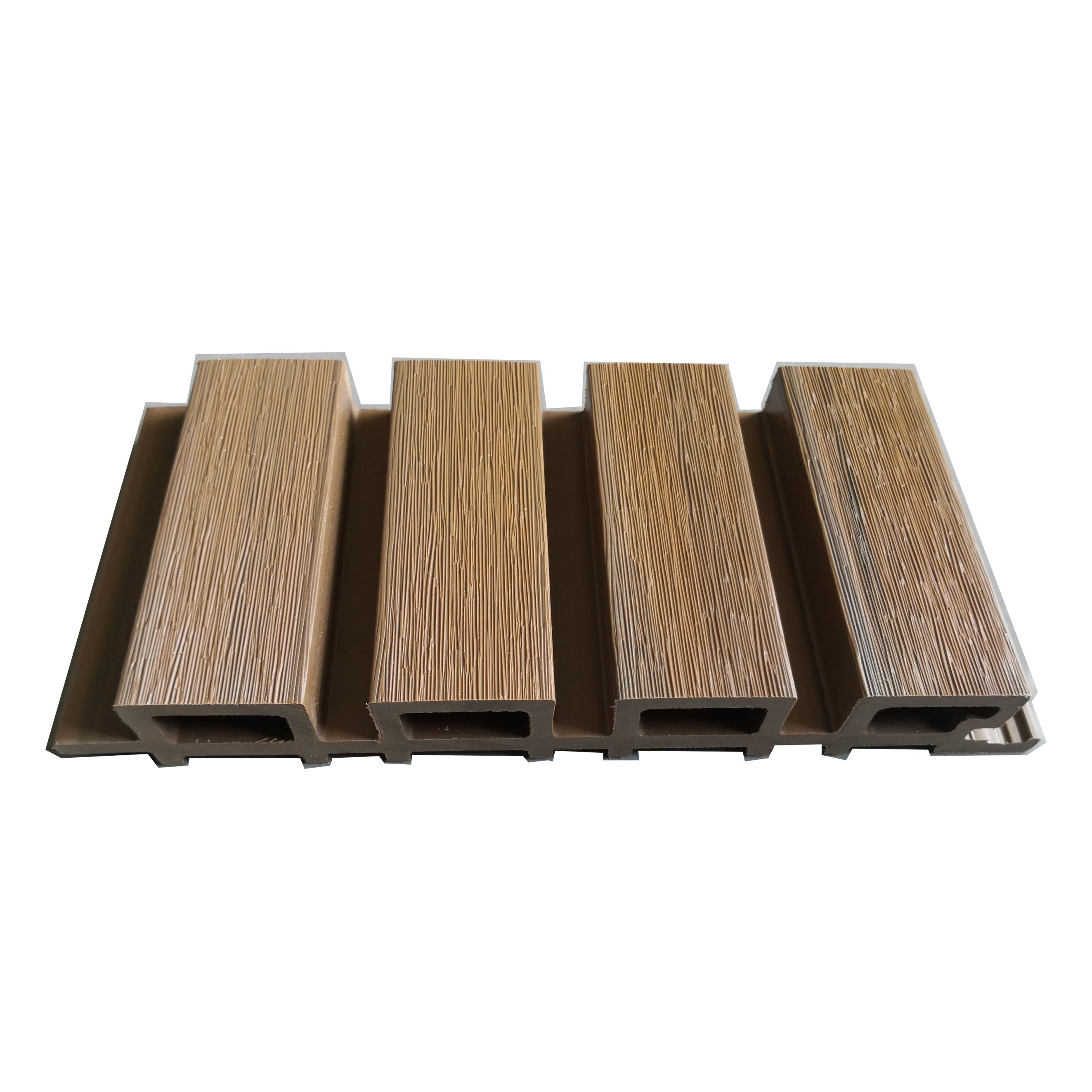 219*26 Waterproof Wood Facade Co-extrusion Exterior Wall Cladding WPC Great Panels Decorative Wood Plastic Composite Wall Board