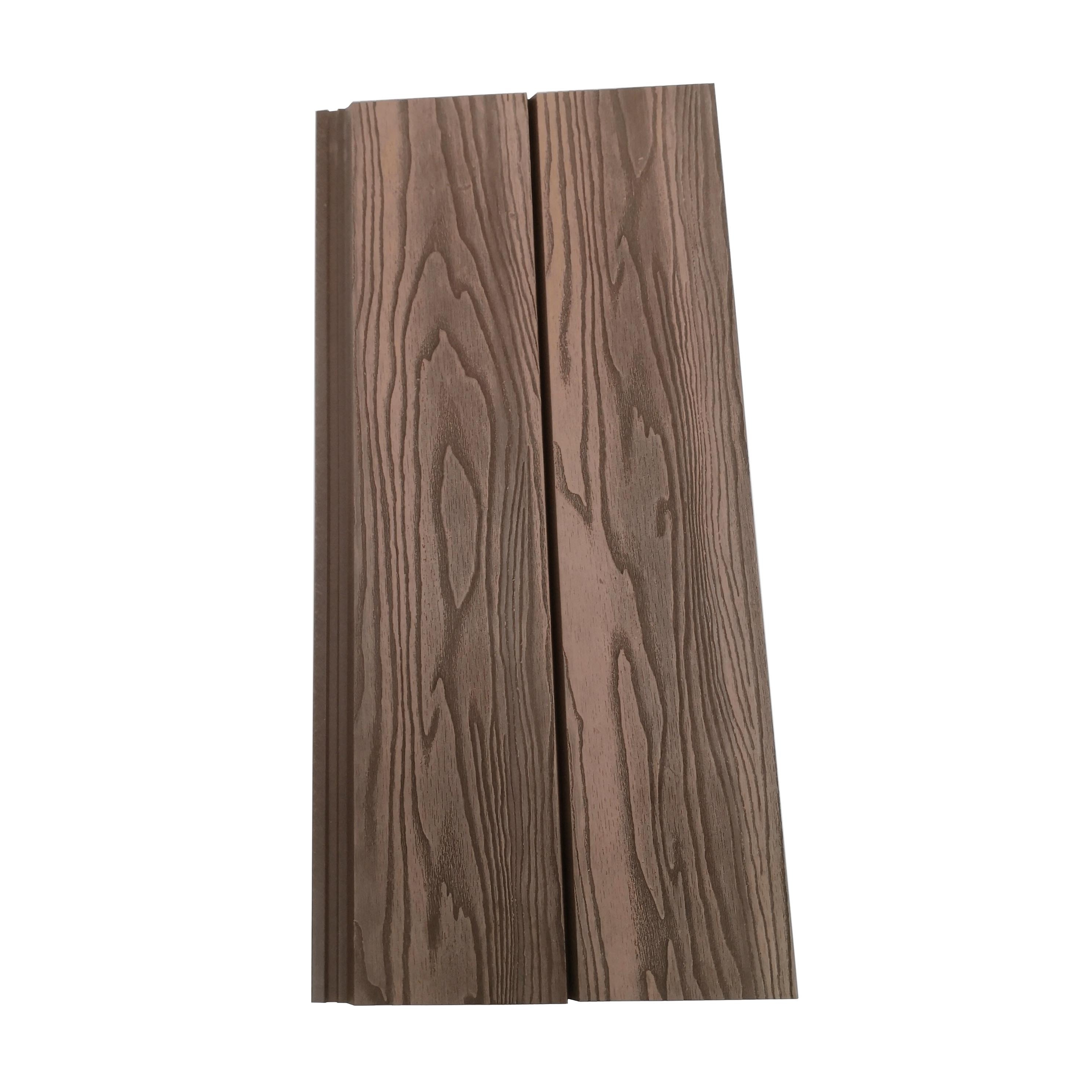 Factory Outdoor Wpc Wall Panel Wpc Interior Wall Panel Plastic Wood Planks Exterior Wood Wpc Exterior Cladding Siding Ceiling