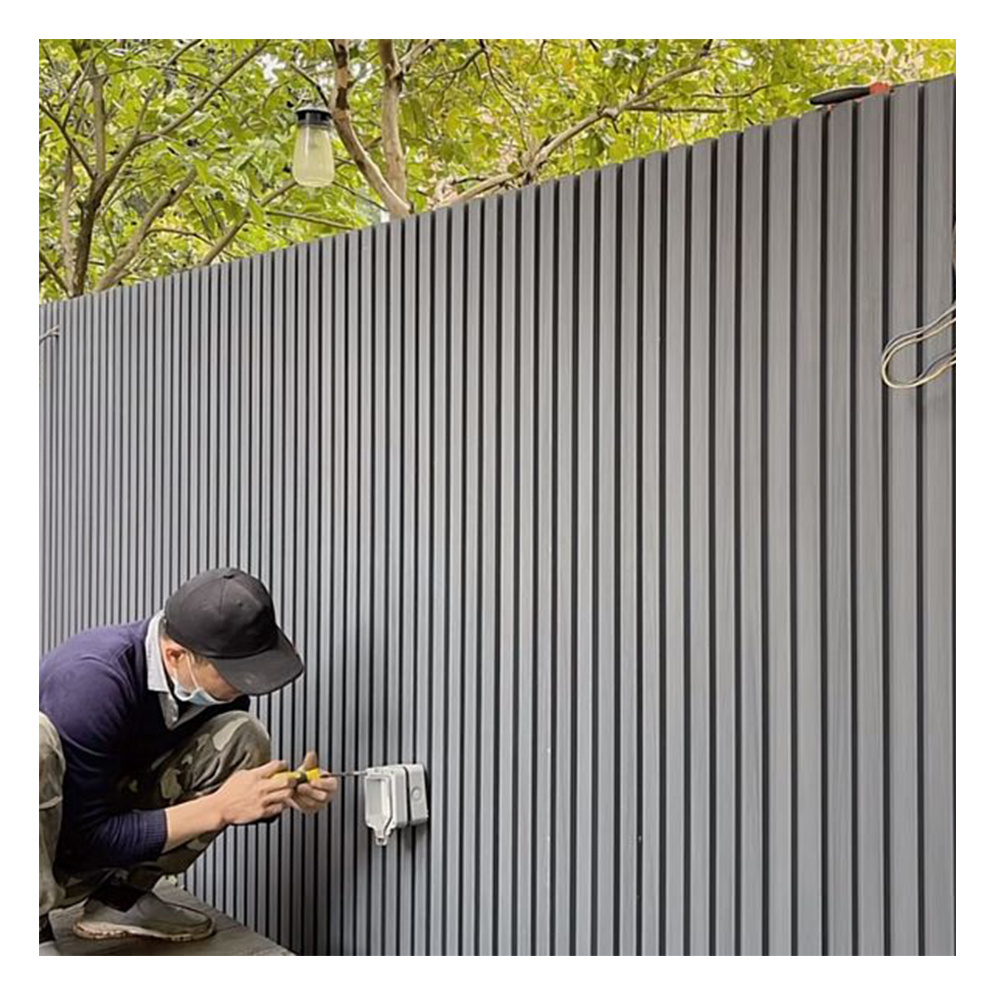 Waterproof Exterior Wpc Wood Wall Panel Board Others Wallpapers/wall Panels Outdoor Decorative Plastic Composite Wall Cladding