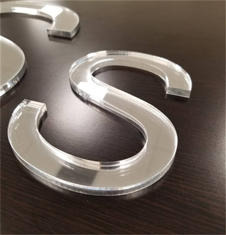 Factory Acrylic Sheet Customized Laser Cut PMMA Mirror Acrylic Sheet For DIY Letter