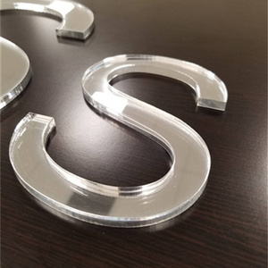 Factory Acrylic Sheet Customized Laser Cut PMMA Mirror Acrylic Sheet For DIY Letter