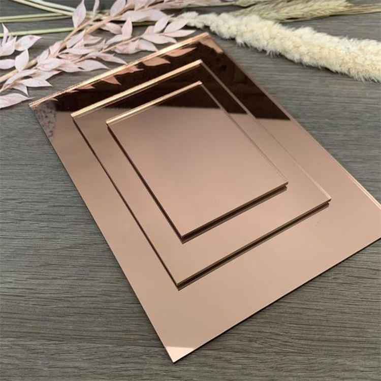 Factory Acrylic Sheet Customized Laser Cut PMMA Mirror Acrylic Sheet For DIY Letter