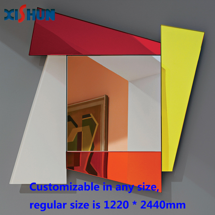 Mirror Sheet Manufacturer Gold Mirror Acrylic Sheet 1-6mm Mirror Acrylic Sheet