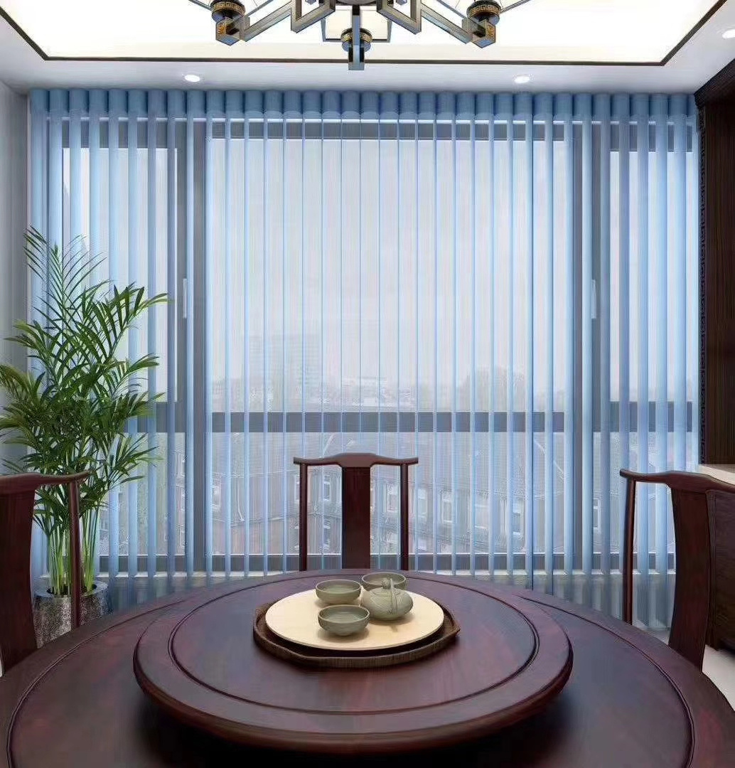 motorized motor for vertical blinds, motorised blackout vinyl shades vertical blinds Pvc Strip Blinds