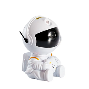 Multi-Color Rotatable Cute Star Night Light Projector Space Astronaut Led Lamp Astronaut Projector for Kids Bedroom