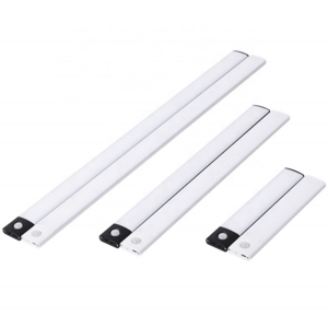 New Battery Powered Wireless Kitchen Rechargeable Closet Linear Lamp LED Motion Sensor Lighting Under Wardrobe Cabinet Light