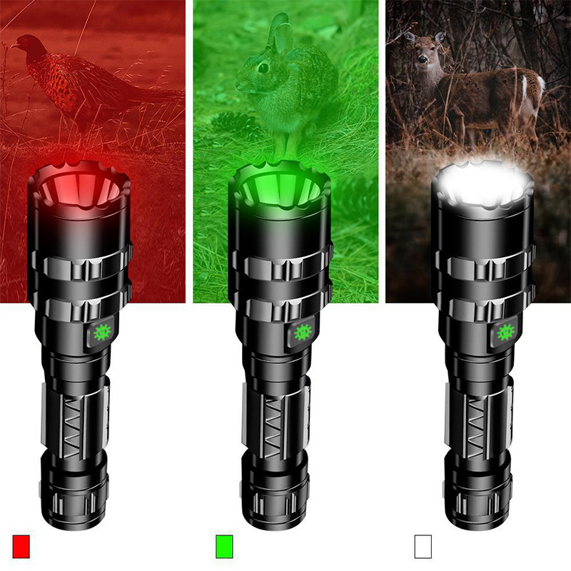 Powerful 10W 5 Modes Waterproof Outdoor Camping Flash Light LED USB Rechargeable Tactical Torch Flashlights