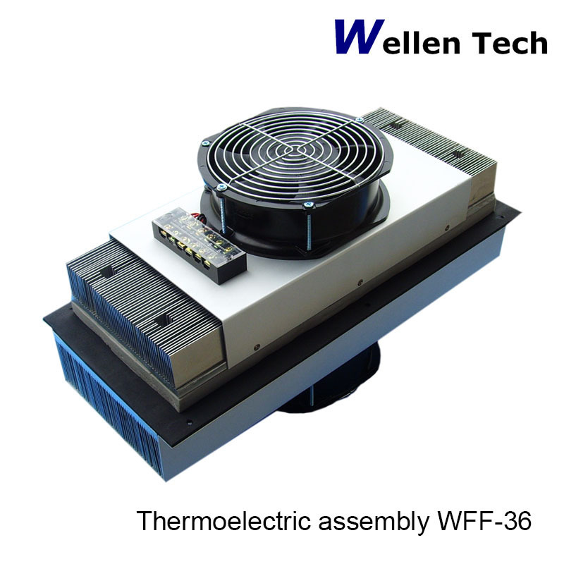 Semiconductor peltier air conditioner device  thermoelectric heat exchanger modules cooling assembly peltier systems