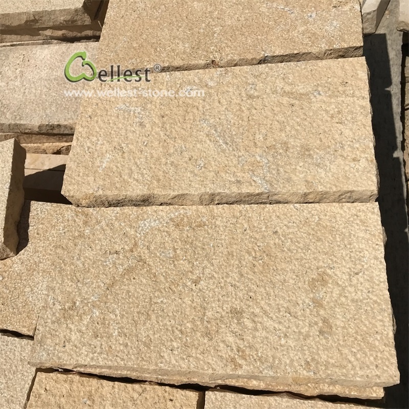 chinese beige yellow limestone tiles