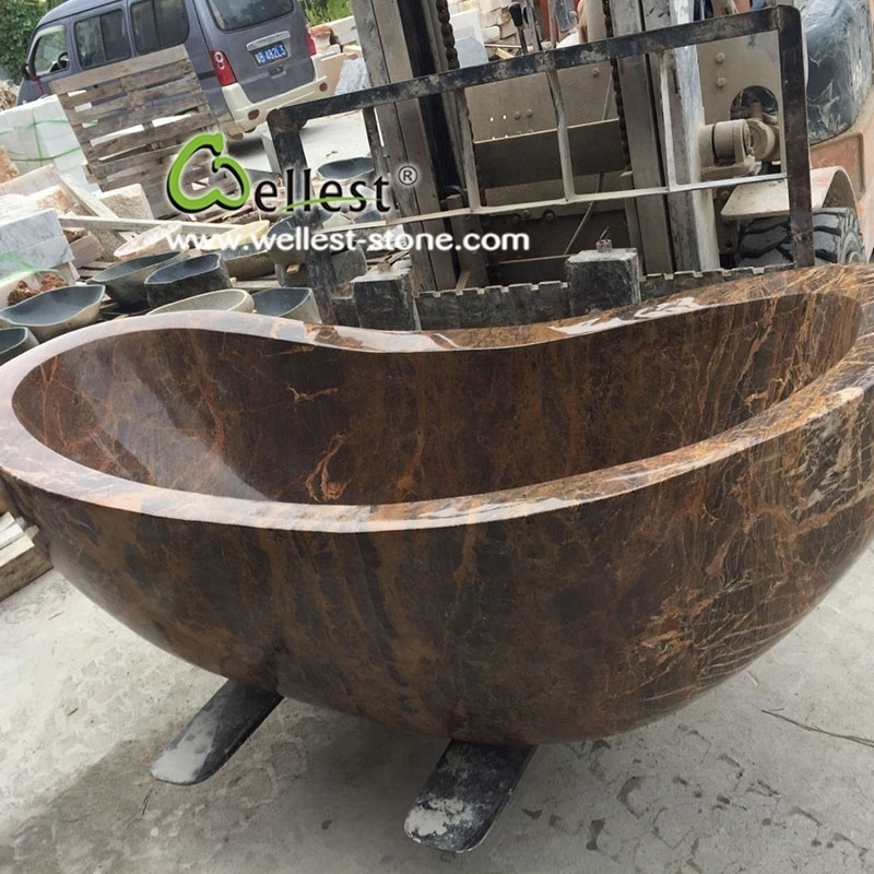 Natural Stone Bathtub For Sale, Black Marquina Marble Stone Bathroom Bath Tub