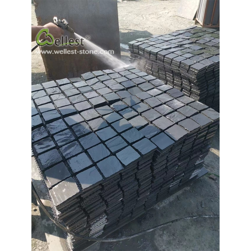 cheap patio paver stones for sale black mesh stone pavers outdoor driveway paving tiles