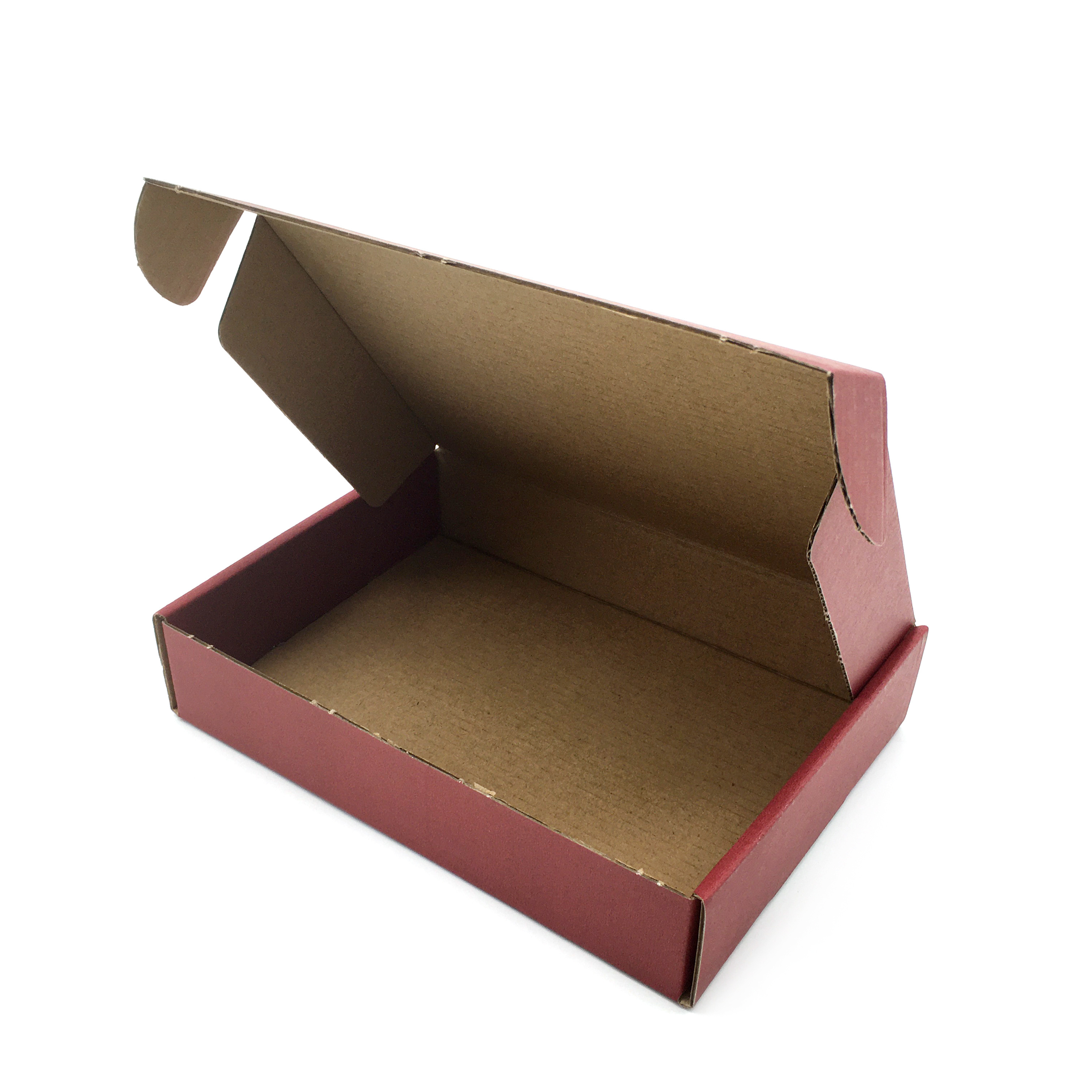 Factory Custom Size Folding Recyclable Friendly Eco Coated Kraft Paper Packaging Boxes With Triangle Divider