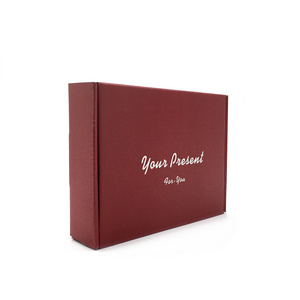 Factory Custom Size Folding Recyclable Friendly Eco Coated Kraft Paper Packaging Boxes With Triangle Divider