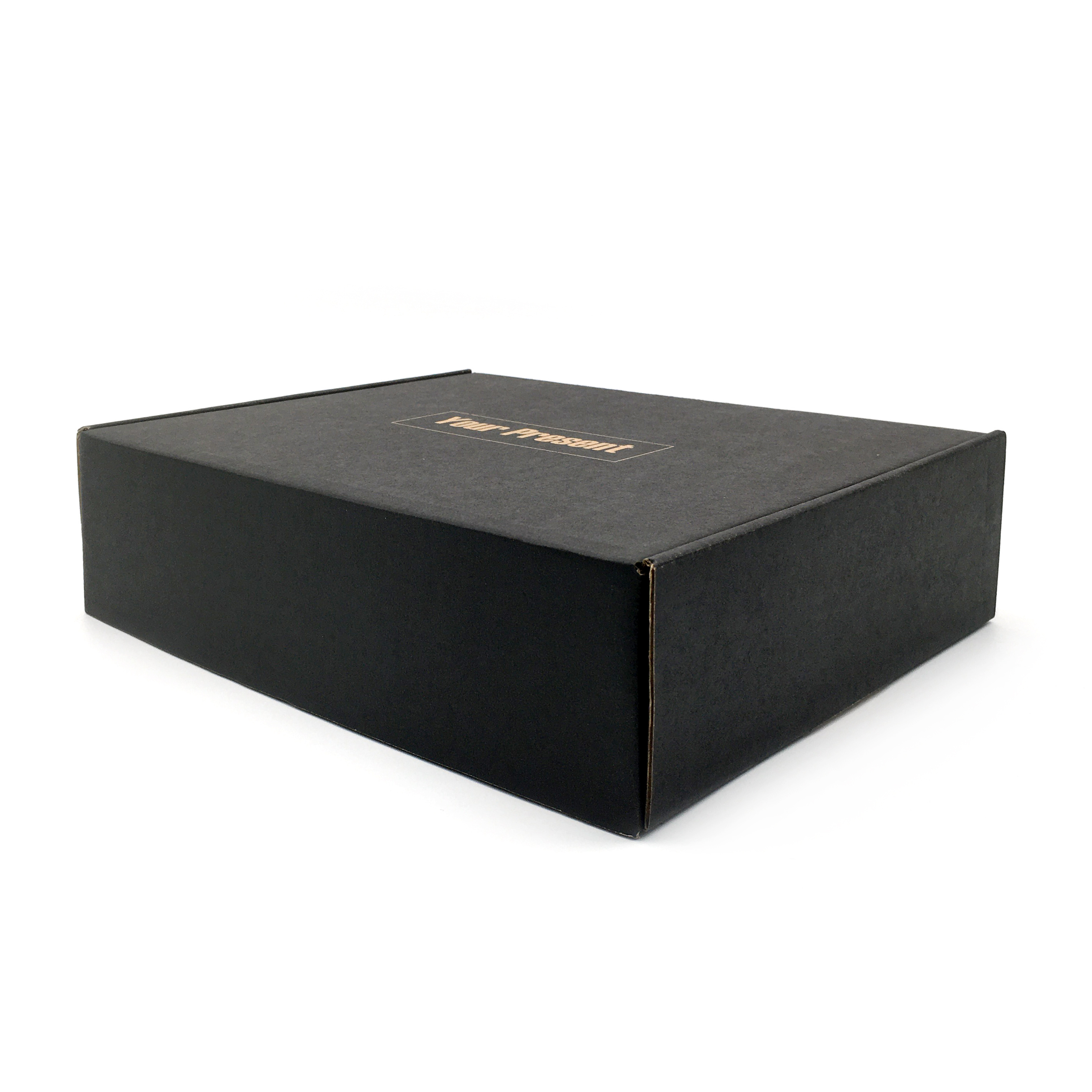 Wholesale Caja Embalaje Coffret Cadeau Large Black Custom Logo Mailing Corrugated Cardboard Mystery Hat Box Packaging