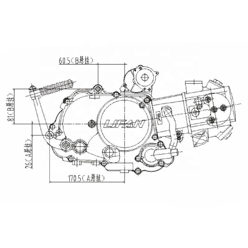 High Quality Motorcycle Engine 125CC Water Cooled Motorcycle Engine Assembly