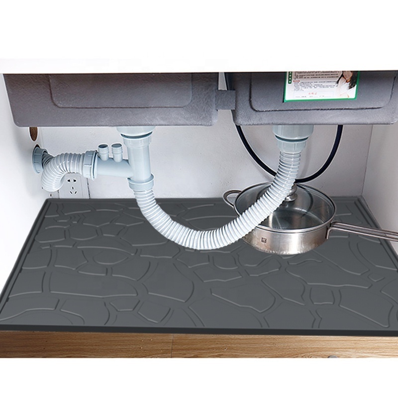 Xtreme Mats Under The Kitchen Sink Cabinet Mat Waterproof Cabinet Protector Large Silicone  Mat - Kitchen Cabinet liner