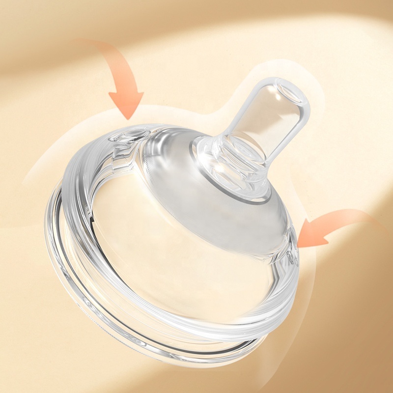 Wellfine Portable 150ml/250ml Baby Feeding Profuct Hands Free anti colic Baby Milk Feeding drink Food Nipple Bottle with Cover