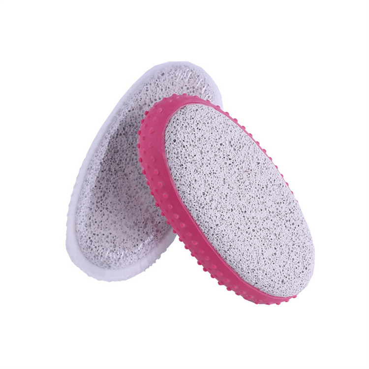 WELLFLYER PSFTF-021 Wholesale Foot Pumice Stone For Feet Hard Skin Callus Remover and Scrubber With Massage Ring Foot Care Tool