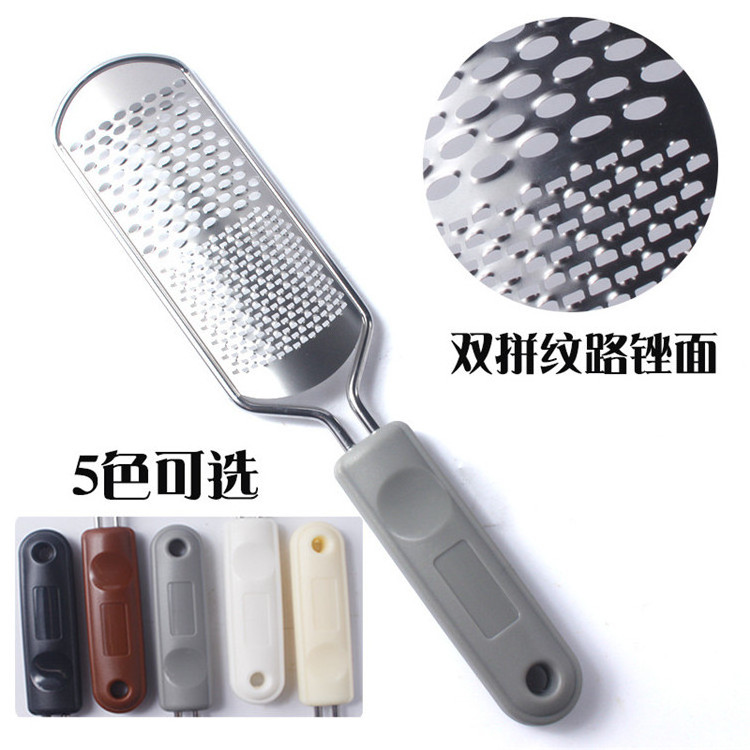 Wholesale Stainless Steel Pedicure RASP Foot File and Callus Remover for Hard Skin