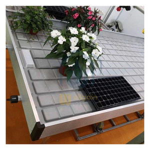 Greenhouse Ebb And Flow Seedbed Rolling Benches of Hydroponic System ebb and flow table