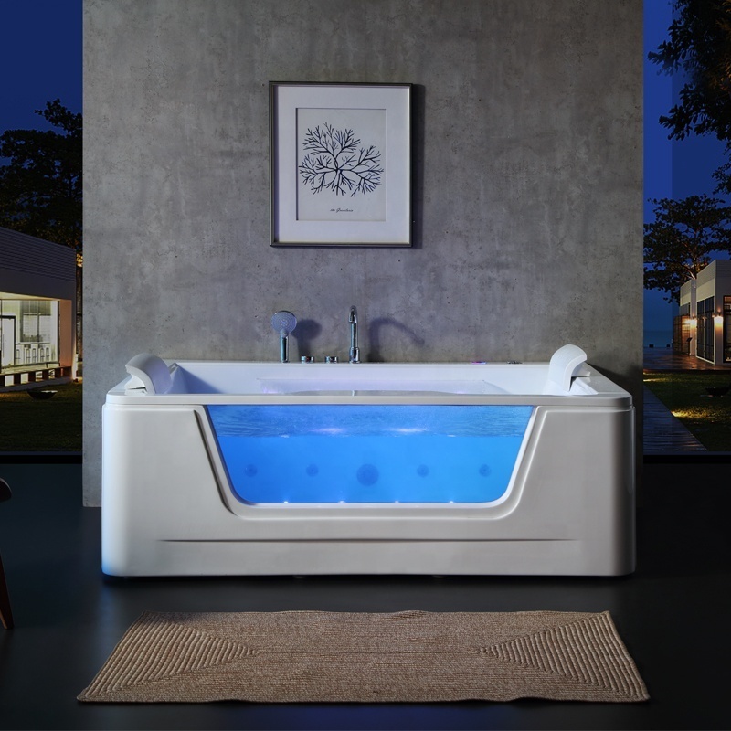 Best Leisure Wellness Spa Household Control Panel Good Acrylic Modern Aqua Massage Massage Bathtub Home Office Massage Bath Tub