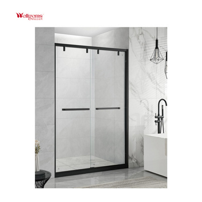 Simple Bathroom Shower Enclosure Tempered Glass Shower Room Bath Shower Doors