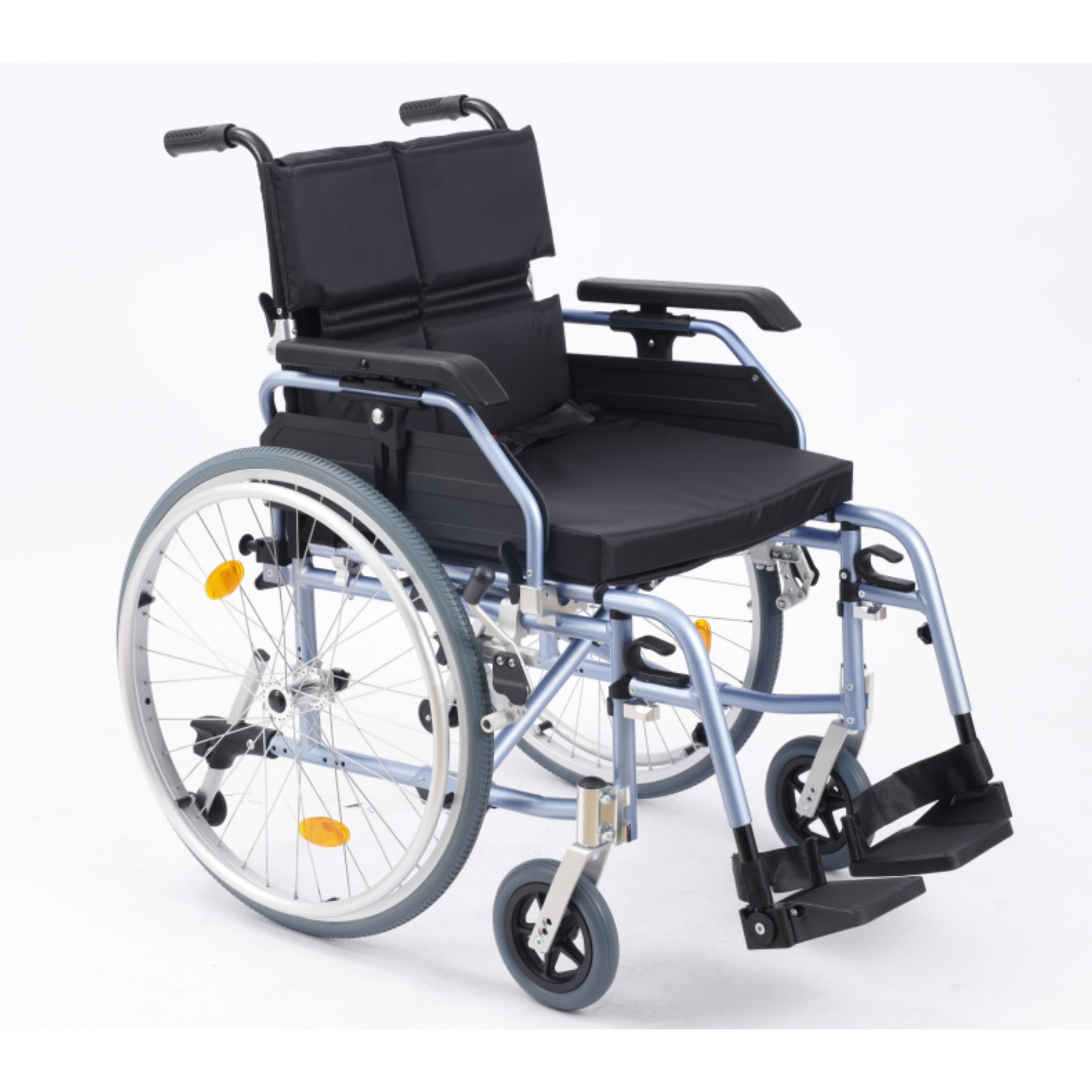 Deluxe Modular Aluminium Wheelchair multifunctional folding easy swing away adjustable detachable