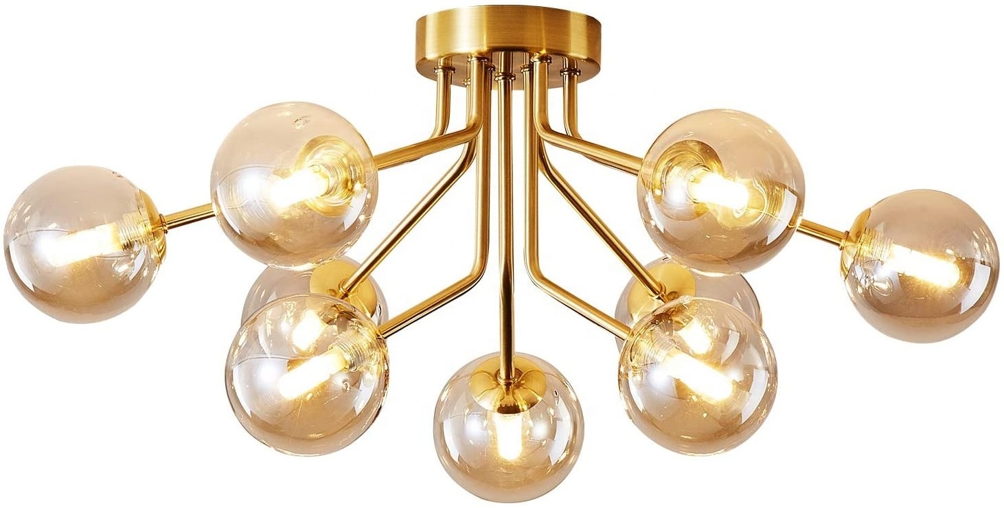 Vintage Ceiling Lights Fixtures For Living Room Bedroom Hotel Apartment E26/27 Edison LED Bulb