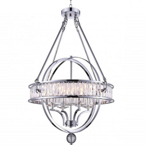 Crystal Chandelier Light Fixtures Industrial Rustic Vintage Black Pendant Hanging Lighting Ceiling Chandeliers for Kitchen