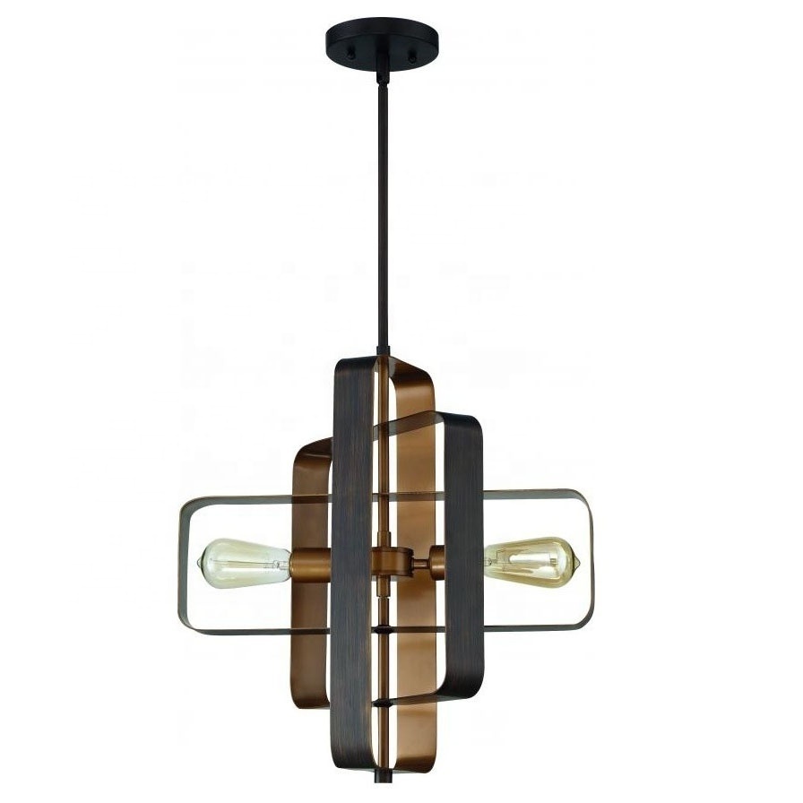 Modern Farmhouse Chandelier 9-Light Brass Gold Candlestick Chandelier Foyer Island Pendant Light