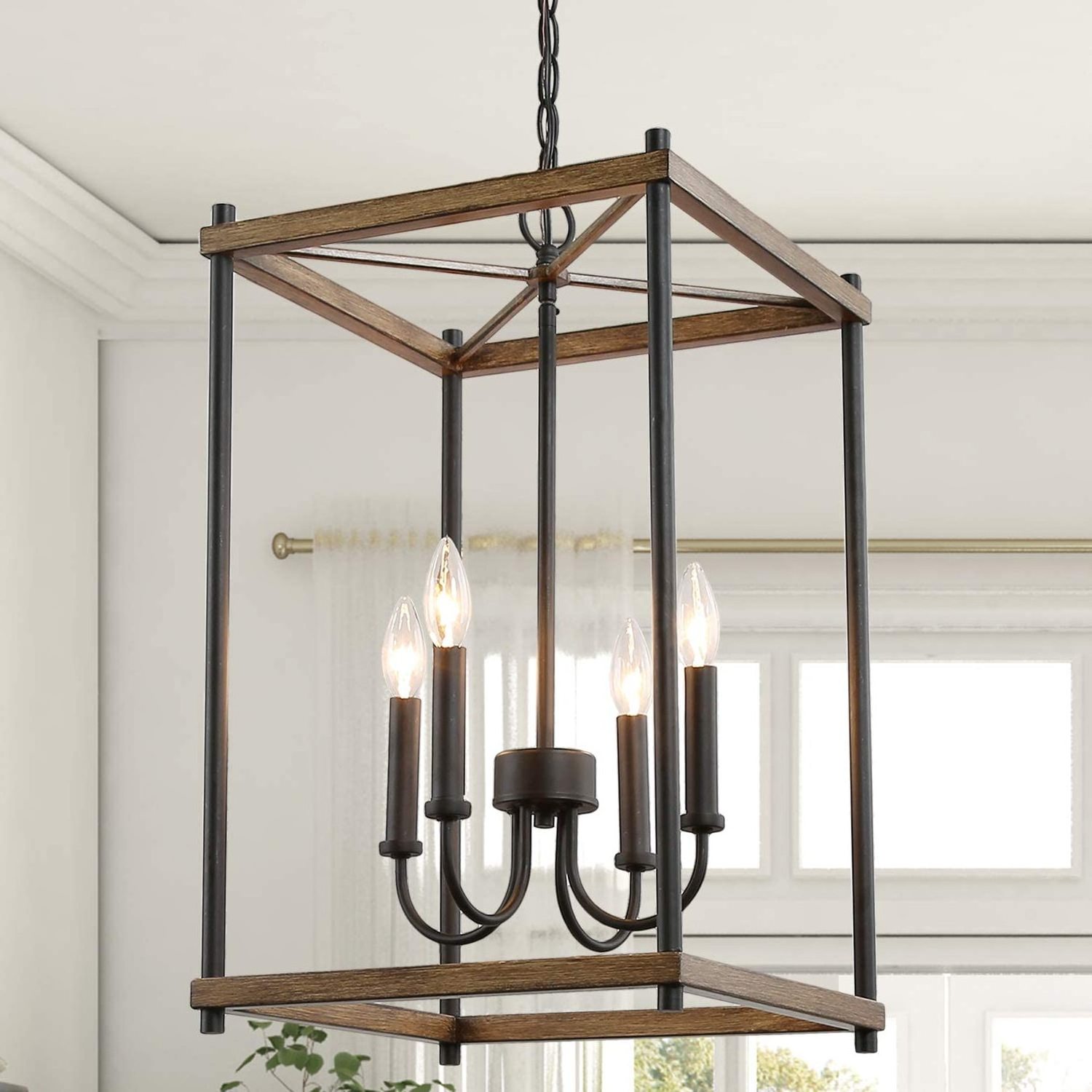 Farmhouse Foyer Lighting, Entryway Chandeliers for Dining Rooms Kitchen Island Foyer Stairway