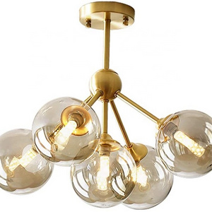 Bedroom flush mount ceiling light hot sale low ceiling lamp crystal lustre pendant light