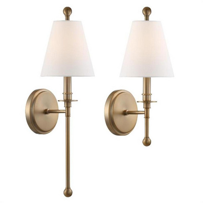 Wall Sconces Gold Hardwire Industrial Vintage Wall Lamp Fixture Simplicity Bronze Finish Arm Swing Wall Lights