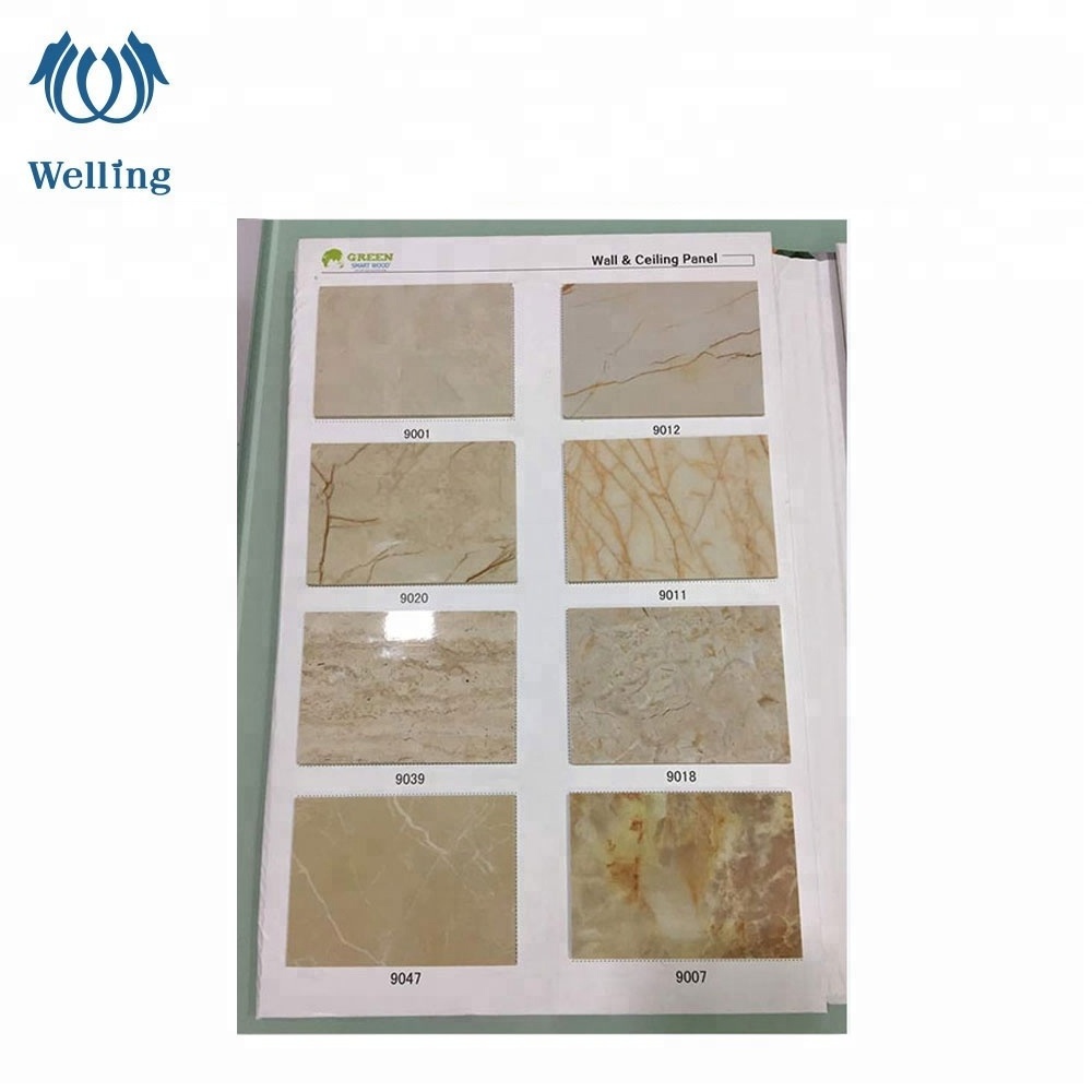 For bathroom wall panel artificial  4x8 marble PVC sheet