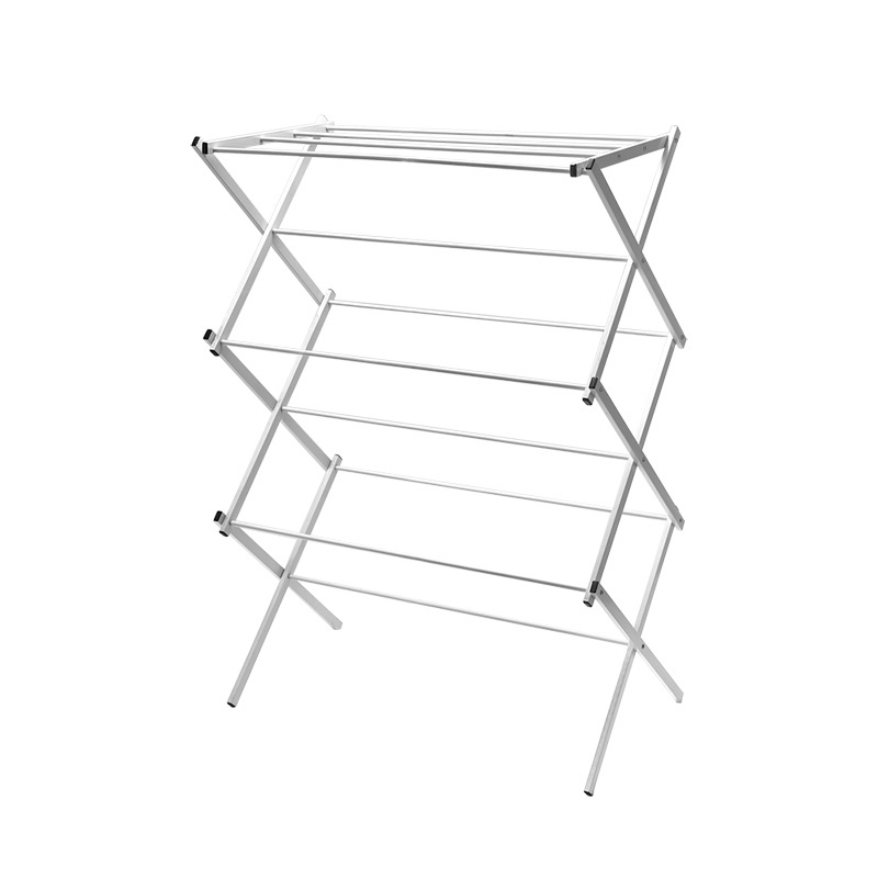 Premium Folding Commercial Accordion shape Drying Rack Laundry Clothes Drying Racks