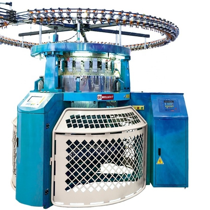 Circular Knitting Machine Linking Computerized Jacquard Circular Knitting Machine