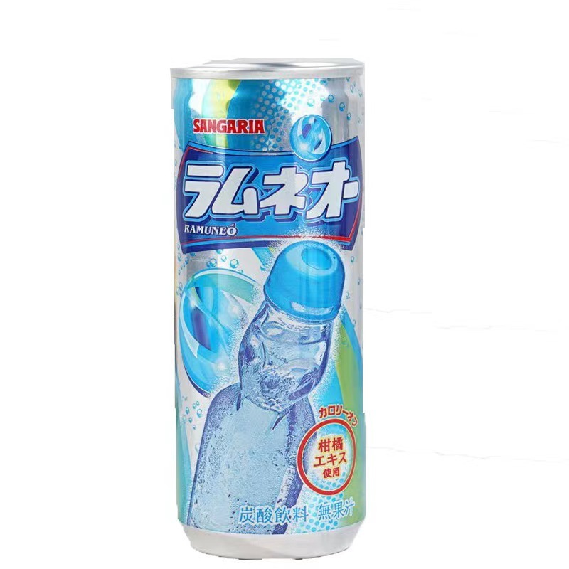 Japanese Cantaloupe Flavor 250ml soft drink sparkling water soft drinks exotic drinks ramune