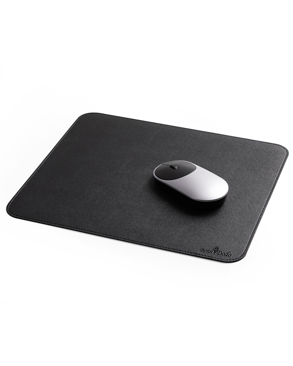 Mouse Pad PU Leather Waterproof Gaming Mice Mat Desk Cushion Office Laptop PC Mouse Mat with Non-Slip Base