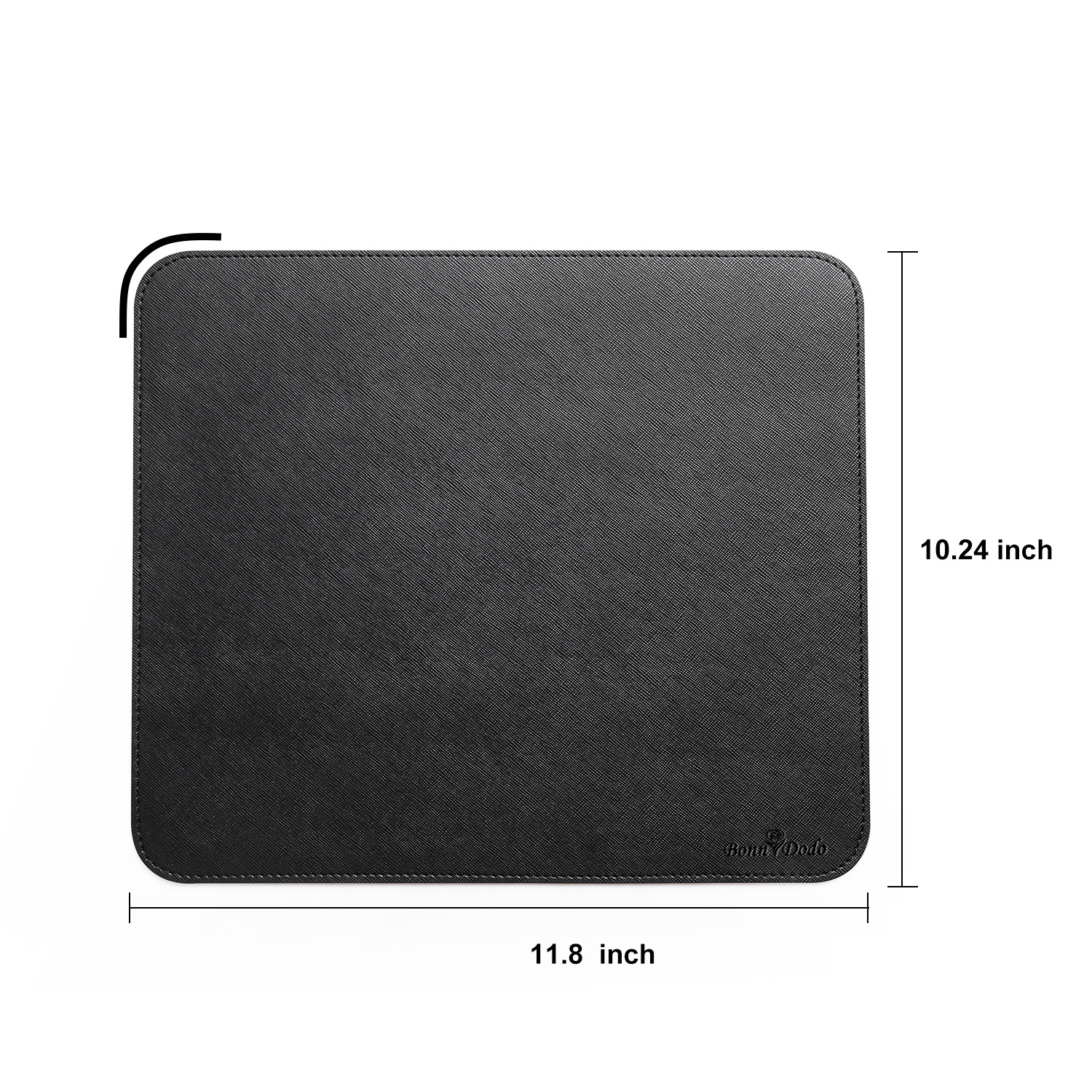 Mouse Pad PU Leather Waterproof Gaming Mice Mat Desk Cushion Office Laptop PC Mouse Mat with Non-Slip Base