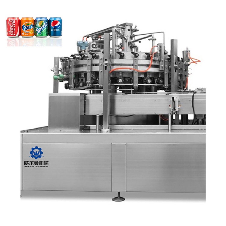 Automatic Can Filling Machine For Filling Beer and Beverage filling machine