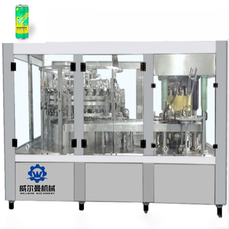 Factory Supply Lemonade Sparkling Carbonated Drink Filling Machine For Carbonated Drink Production Line