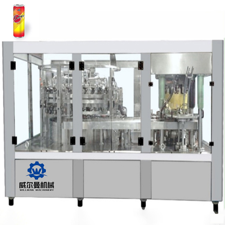 Factory Supply Lemonade Sparkling Carbonated Drink Filling Machine For Carbonated Drink Production Line