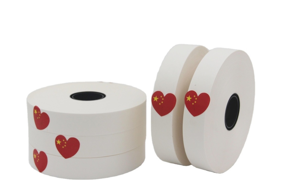 20mm Width White Kraft Paper Banding Tape For Notebook Strapping