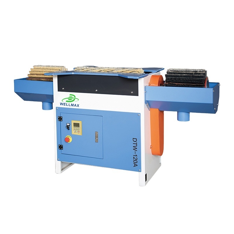 DTW-120A polishing door board wood brush sanding machine