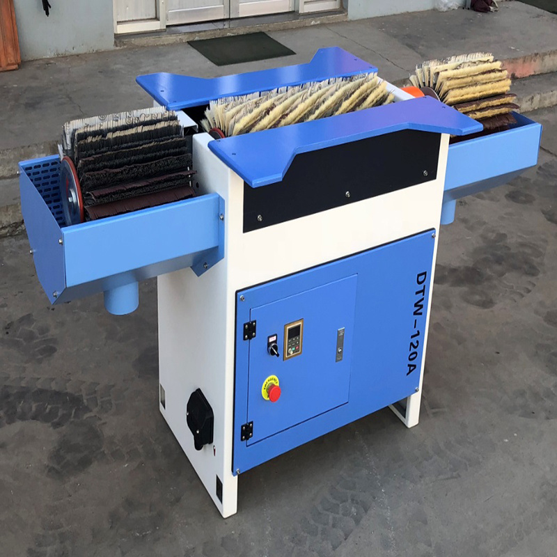 DTW-120A polishing door board wood brush sanding machine