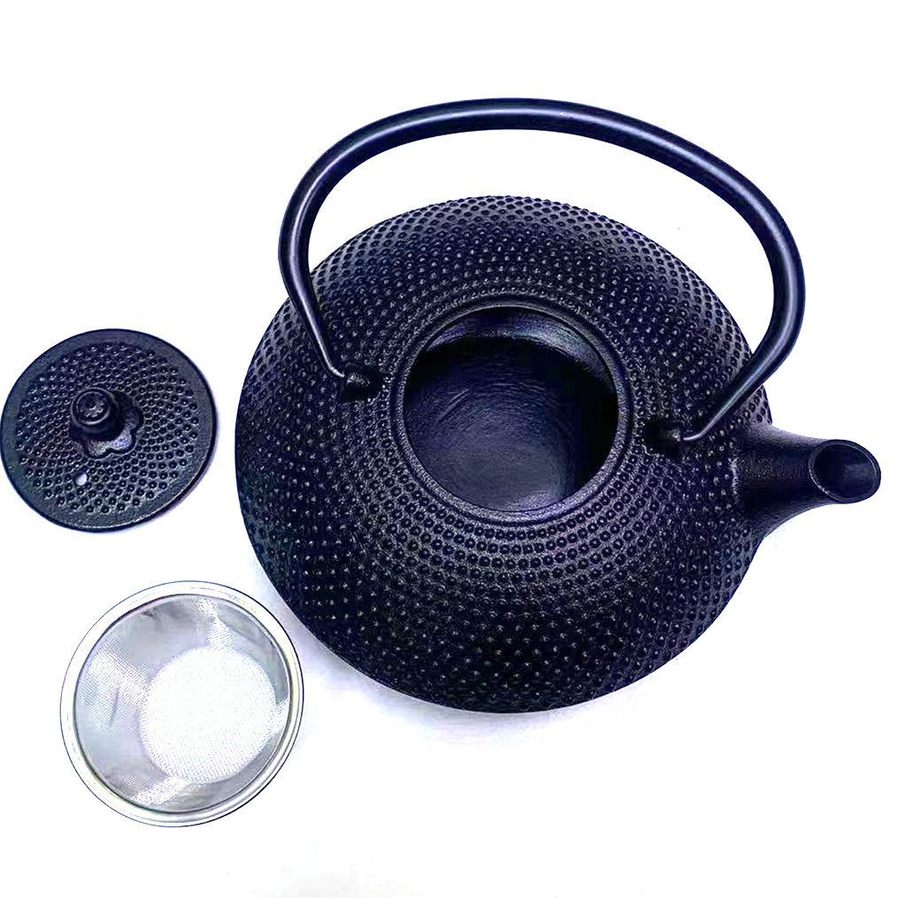 Cast iron tea kettles & tea pots traditional Japanese style zen style black  water kettles old fashioned tea kettle