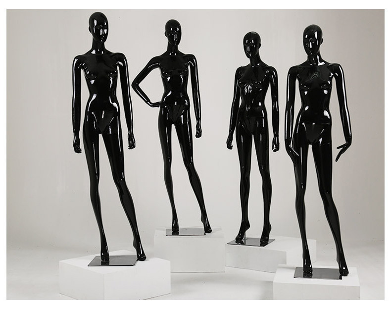 Beautiful full body adult sexy pose female mannequins abstract fiberglass women mannequin for window display